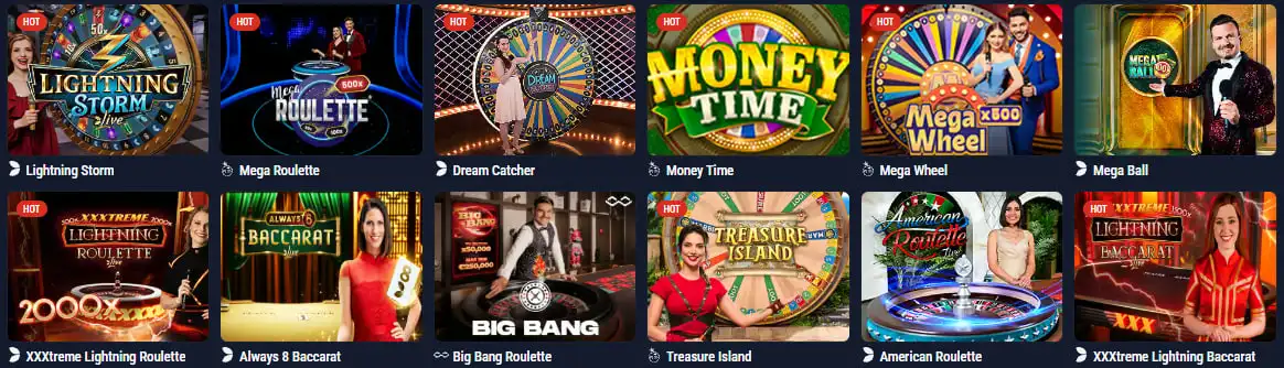 playbaze casino live games